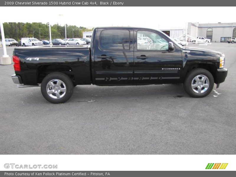 Black / Ebony 2009 Chevrolet Silverado 1500 Hybrid Crew Cab 4x4