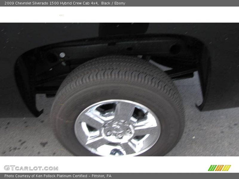 Black / Ebony 2009 Chevrolet Silverado 1500 Hybrid Crew Cab 4x4
