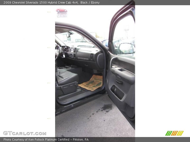 Black / Ebony 2009 Chevrolet Silverado 1500 Hybrid Crew Cab 4x4