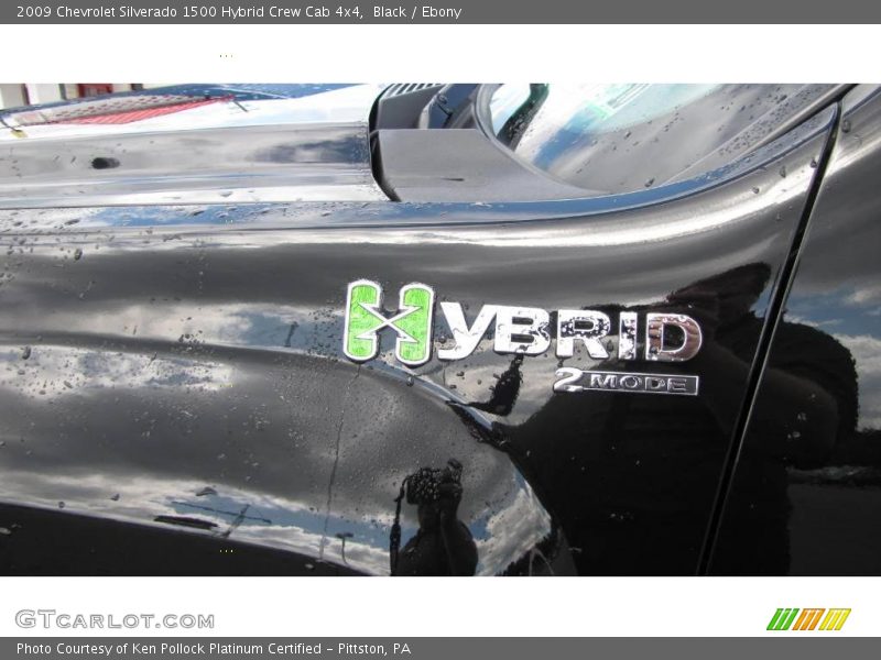 Black / Ebony 2009 Chevrolet Silverado 1500 Hybrid Crew Cab 4x4