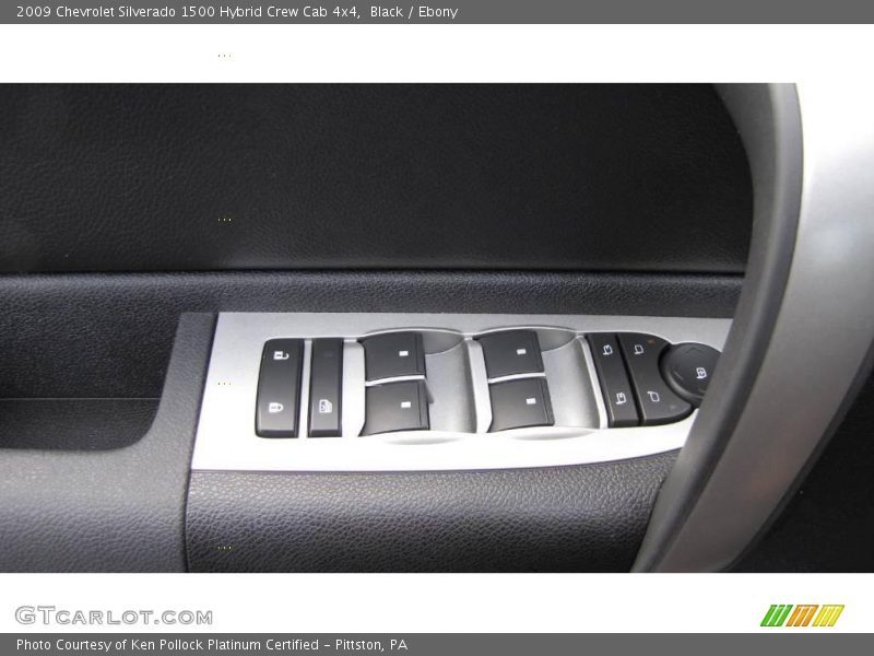 Black / Ebony 2009 Chevrolet Silverado 1500 Hybrid Crew Cab 4x4