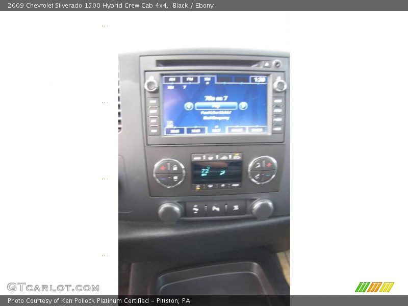 Black / Ebony 2009 Chevrolet Silverado 1500 Hybrid Crew Cab 4x4