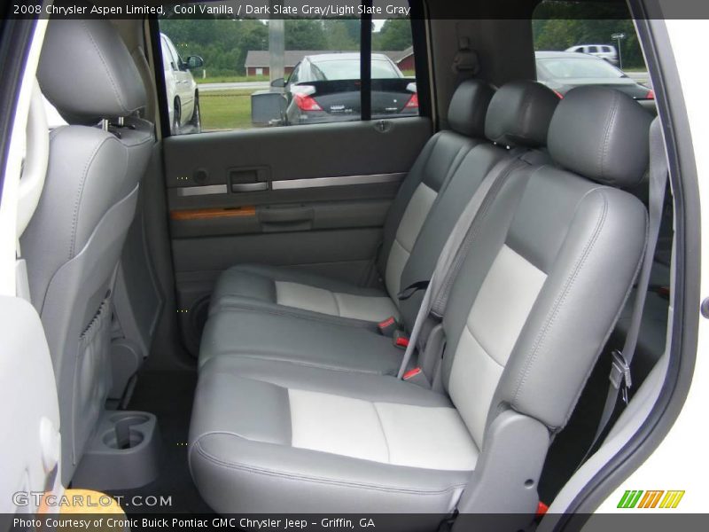 Cool Vanilla / Dark Slate Gray/Light Slate Gray 2008 Chrysler Aspen Limited