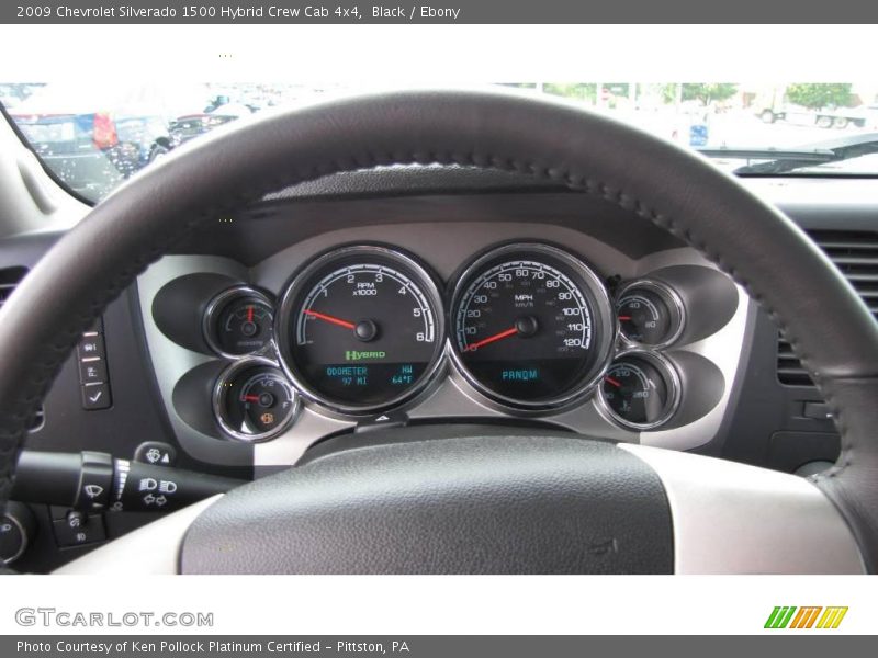 Black / Ebony 2009 Chevrolet Silverado 1500 Hybrid Crew Cab 4x4