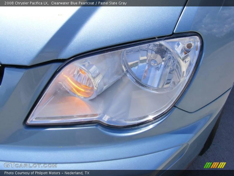 Clearwater Blue Pearlcoat / Pastel Slate Gray 2008 Chrysler Pacifica LX