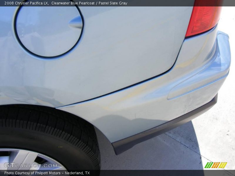 Clearwater Blue Pearlcoat / Pastel Slate Gray 2008 Chrysler Pacifica LX