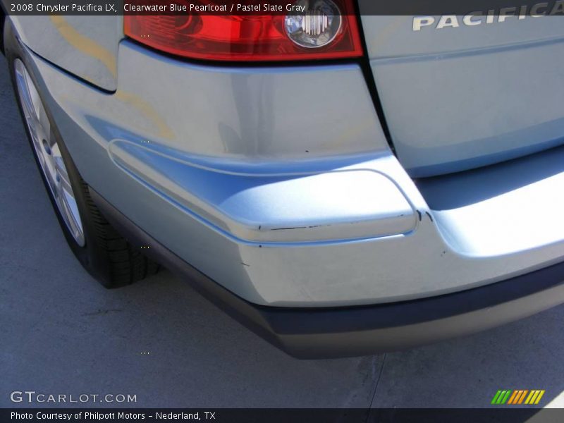 Clearwater Blue Pearlcoat / Pastel Slate Gray 2008 Chrysler Pacifica LX