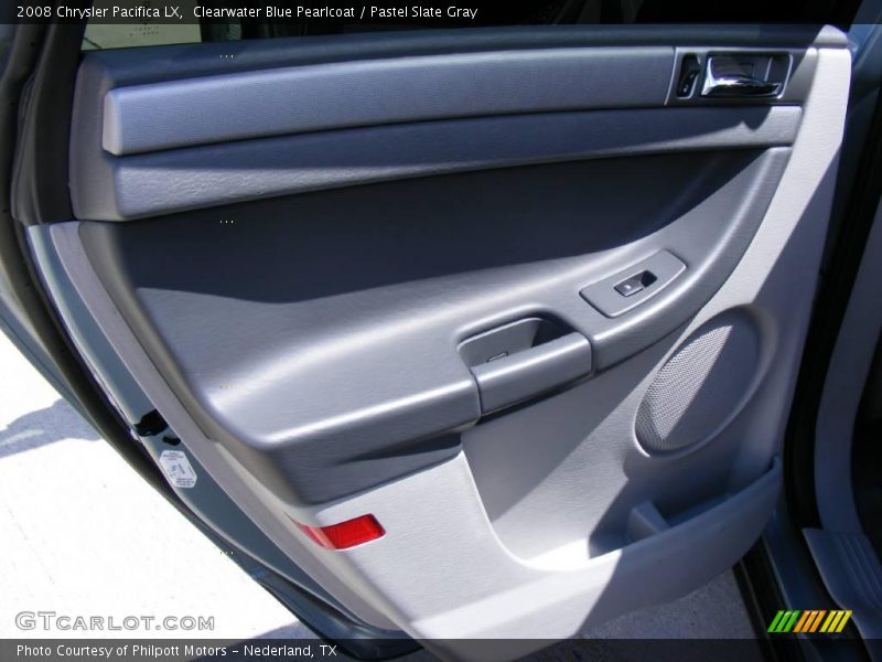 Clearwater Blue Pearlcoat / Pastel Slate Gray 2008 Chrysler Pacifica LX