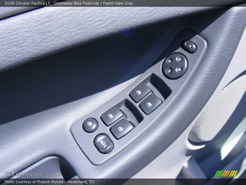Clearwater Blue Pearlcoat / Pastel Slate Gray 2008 Chrysler Pacifica LX