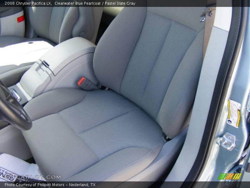 Clearwater Blue Pearlcoat / Pastel Slate Gray 2008 Chrysler Pacifica LX