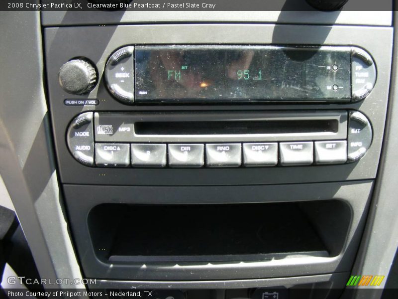 Clearwater Blue Pearlcoat / Pastel Slate Gray 2008 Chrysler Pacifica LX
