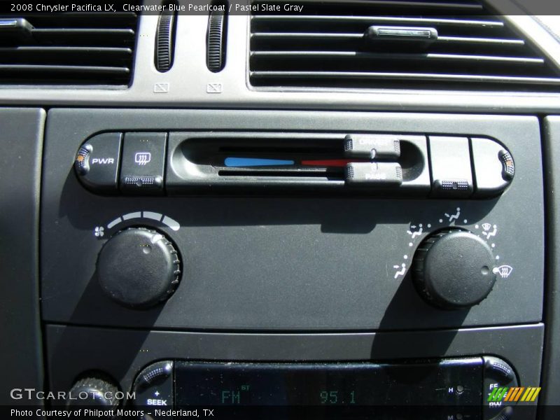 Clearwater Blue Pearlcoat / Pastel Slate Gray 2008 Chrysler Pacifica LX