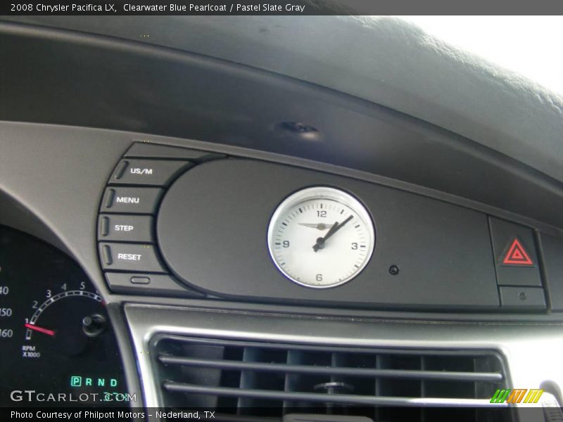 Clearwater Blue Pearlcoat / Pastel Slate Gray 2008 Chrysler Pacifica LX