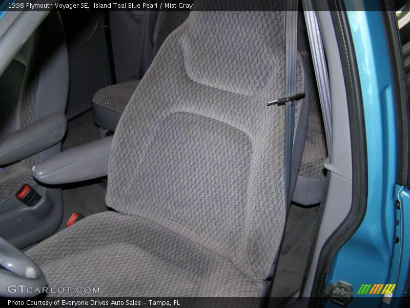 Island Teal Blue Pearl / Mist Gray 1998 Plymouth Voyager SE