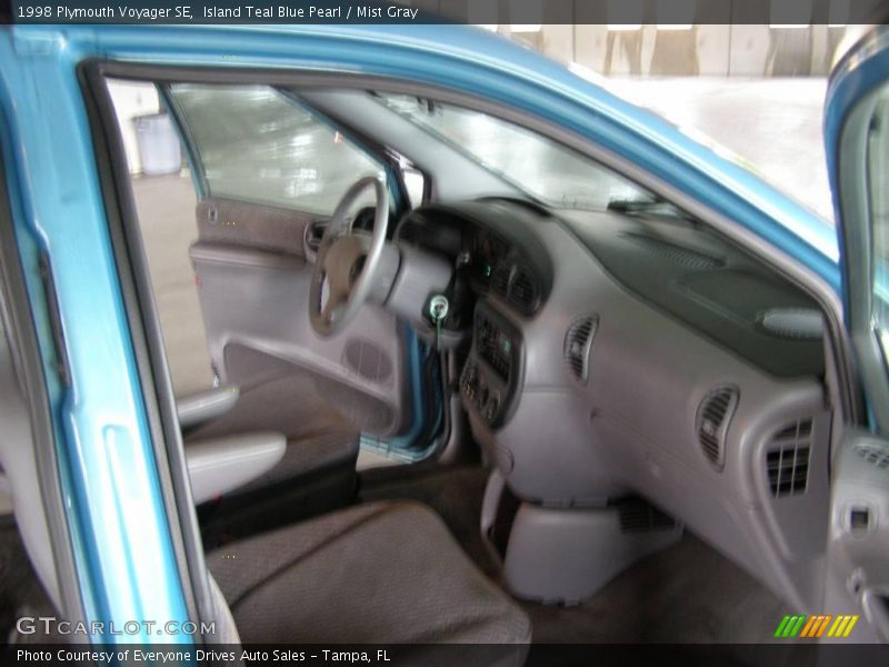 Island Teal Blue Pearl / Mist Gray 1998 Plymouth Voyager SE