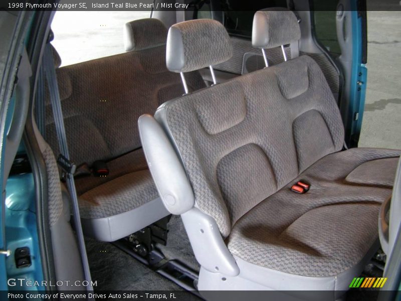 Island Teal Blue Pearl / Mist Gray 1998 Plymouth Voyager SE