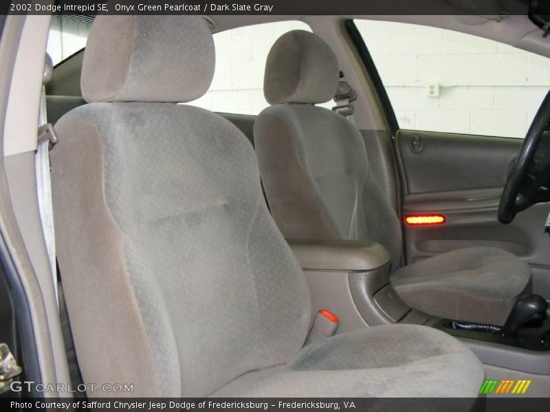 Onyx Green Pearlcoat / Dark Slate Gray 2002 Dodge Intrepid SE