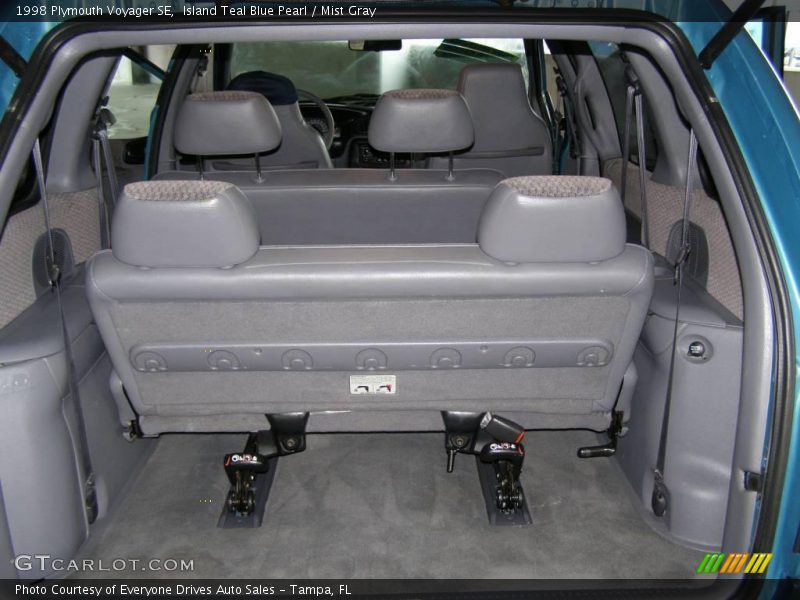 Island Teal Blue Pearl / Mist Gray 1998 Plymouth Voyager SE