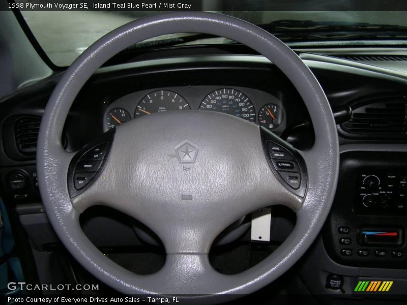 Island Teal Blue Pearl / Mist Gray 1998 Plymouth Voyager SE