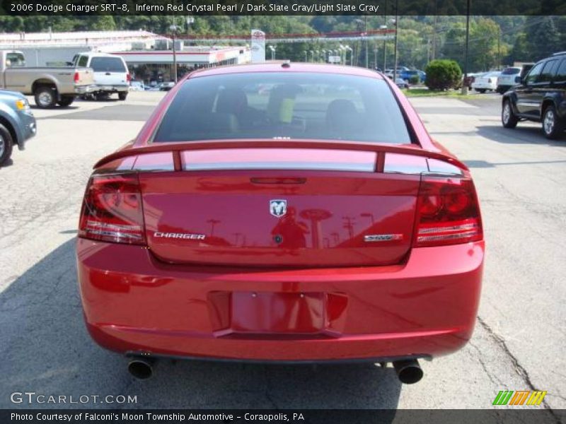 Inferno Red Crystal Pearl / Dark Slate Gray/Light Slate Gray 2006 Dodge Charger SRT-8