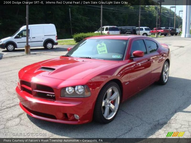Inferno Red Crystal Pearl / Dark Slate Gray/Light Slate Gray 2006 Dodge Charger SRT-8