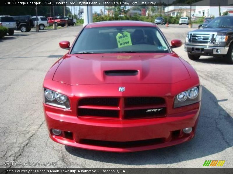 Inferno Red Crystal Pearl / Dark Slate Gray/Light Slate Gray 2006 Dodge Charger SRT-8