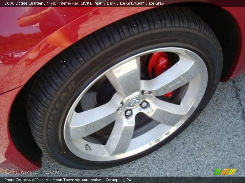 Inferno Red Crystal Pearl / Dark Slate Gray/Light Slate Gray 2006 Dodge Charger SRT-8