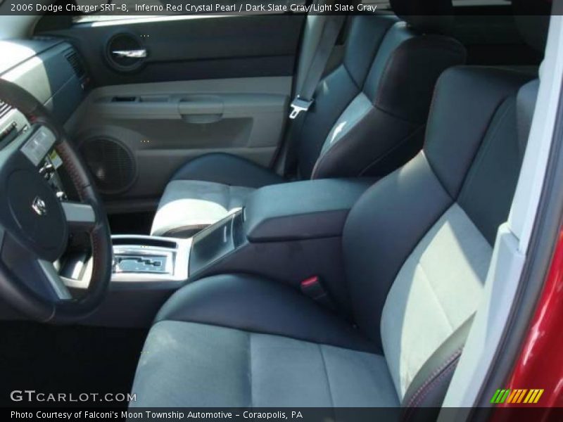 Inferno Red Crystal Pearl / Dark Slate Gray/Light Slate Gray 2006 Dodge Charger SRT-8