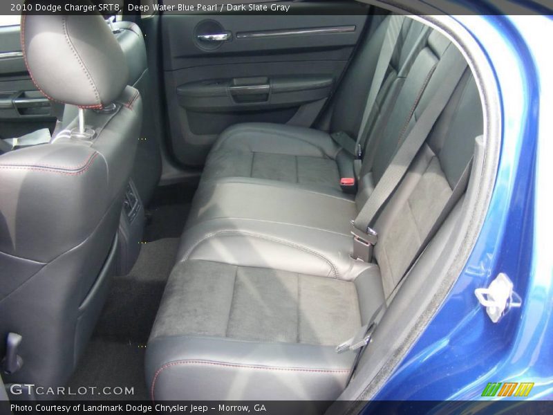 Deep Water Blue Pearl / Dark Slate Gray 2010 Dodge Charger SRT8