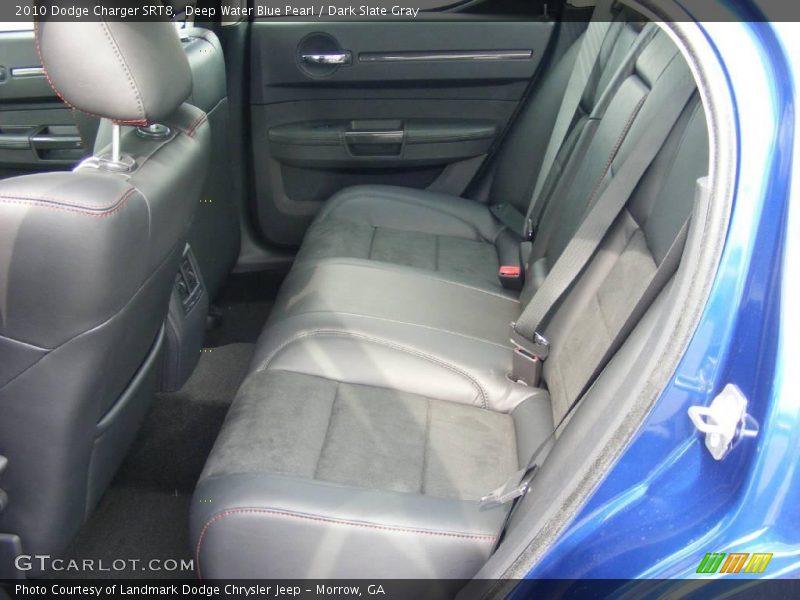 Deep Water Blue Pearl / Dark Slate Gray 2010 Dodge Charger SRT8