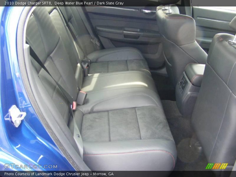 Deep Water Blue Pearl / Dark Slate Gray 2010 Dodge Charger SRT8