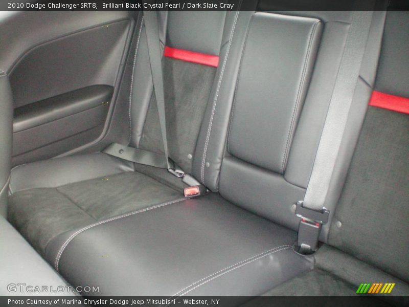 Brilliant Black Crystal Pearl / Dark Slate Gray 2010 Dodge Challenger SRT8