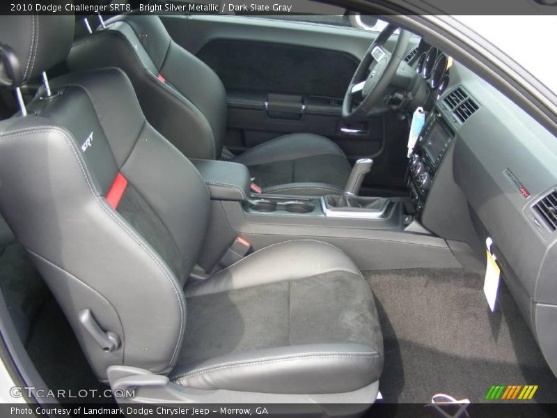 Bright Silver Metallic / Dark Slate Gray 2010 Dodge Challenger SRT8