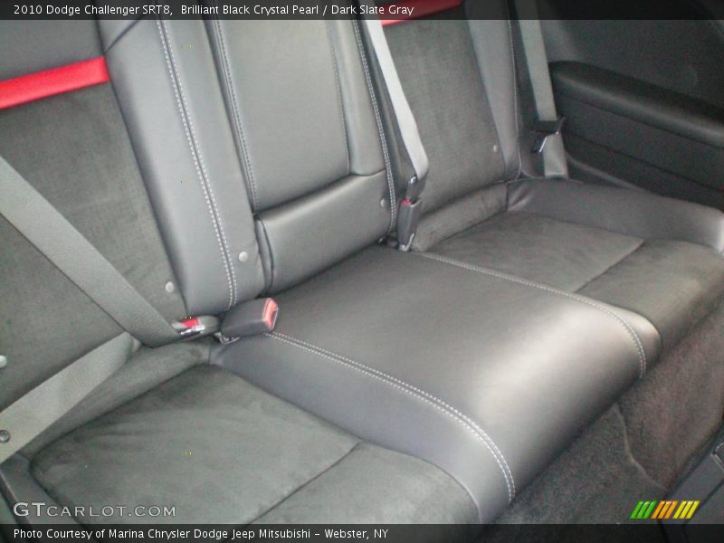Brilliant Black Crystal Pearl / Dark Slate Gray 2010 Dodge Challenger SRT8