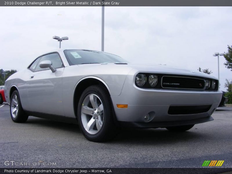 Bright Silver Metallic / Dark Slate Gray 2010 Dodge Challenger R/T