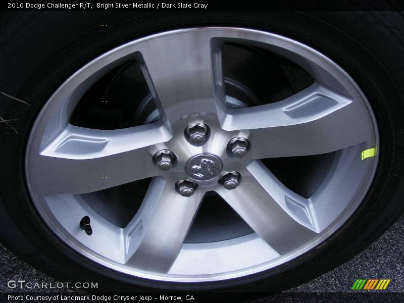 Bright Silver Metallic / Dark Slate Gray 2010 Dodge Challenger R/T