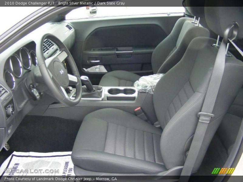 Bright Silver Metallic / Dark Slate Gray 2010 Dodge Challenger R/T