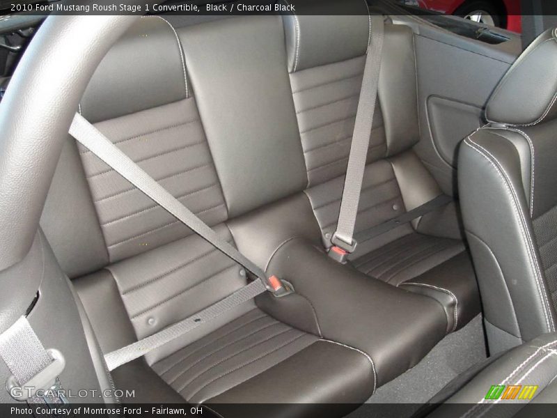 Black / Charcoal Black 2010 Ford Mustang Roush Stage 1 Convertible