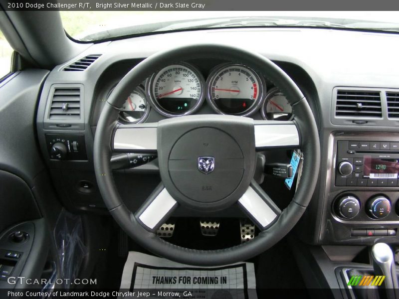 Bright Silver Metallic / Dark Slate Gray 2010 Dodge Challenger R/T