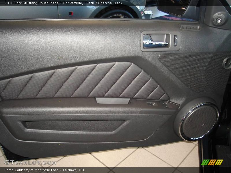 Black / Charcoal Black 2010 Ford Mustang Roush Stage 1 Convertible