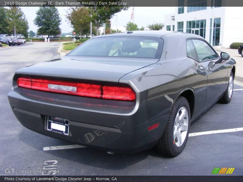 Dark Titanium Metallic / Dark Slate Gray 2010 Dodge Challenger SE