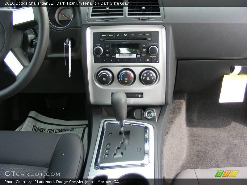 Dark Titanium Metallic / Dark Slate Gray 2010 Dodge Challenger SE