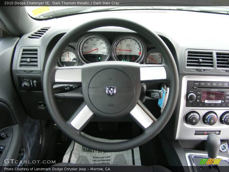 Dark Titanium Metallic / Dark Slate Gray 2010 Dodge Challenger SE