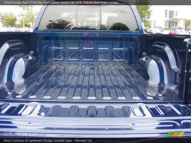 Patriot Blue Pearl / Khaki 2009 Dodge Ram 2500 Big Horn Edition Quad Cab 4x4