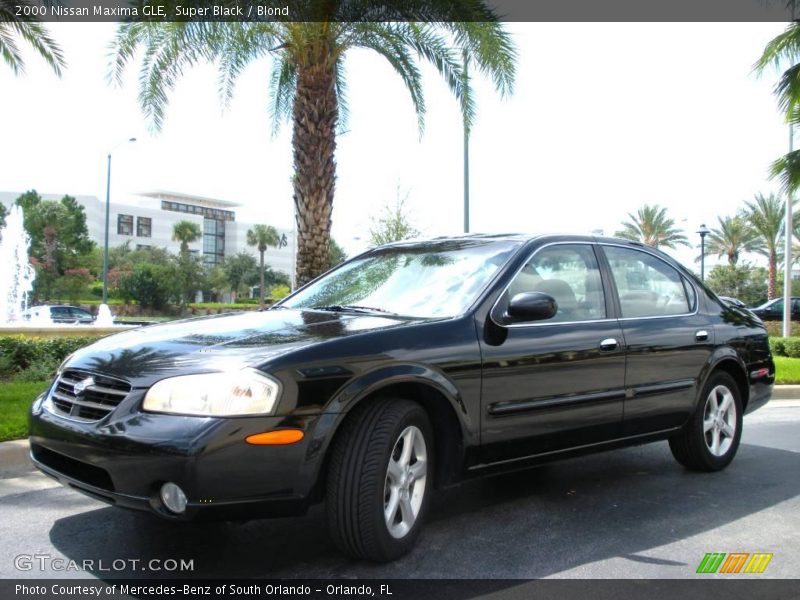 Super Black / Blond 2000 Nissan Maxima GLE
