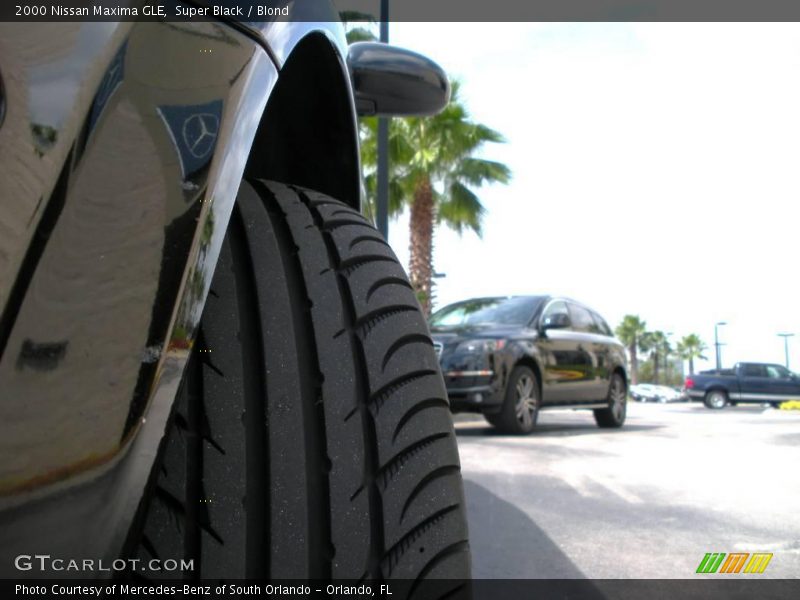 Super Black / Blond 2000 Nissan Maxima GLE