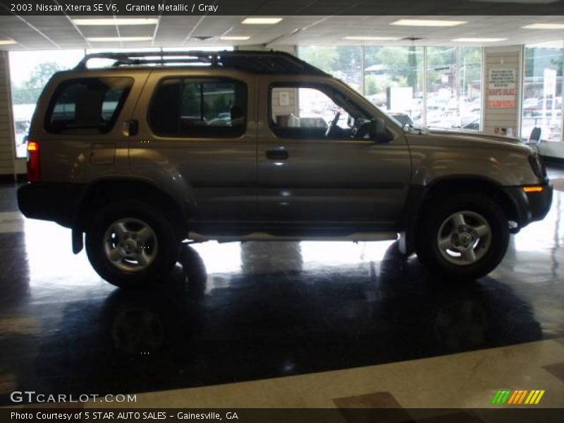 Granite Metallic / Gray 2003 Nissan Xterra SE V6