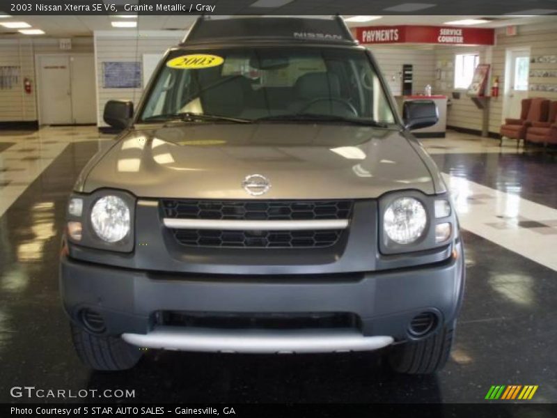 Granite Metallic / Gray 2003 Nissan Xterra SE V6