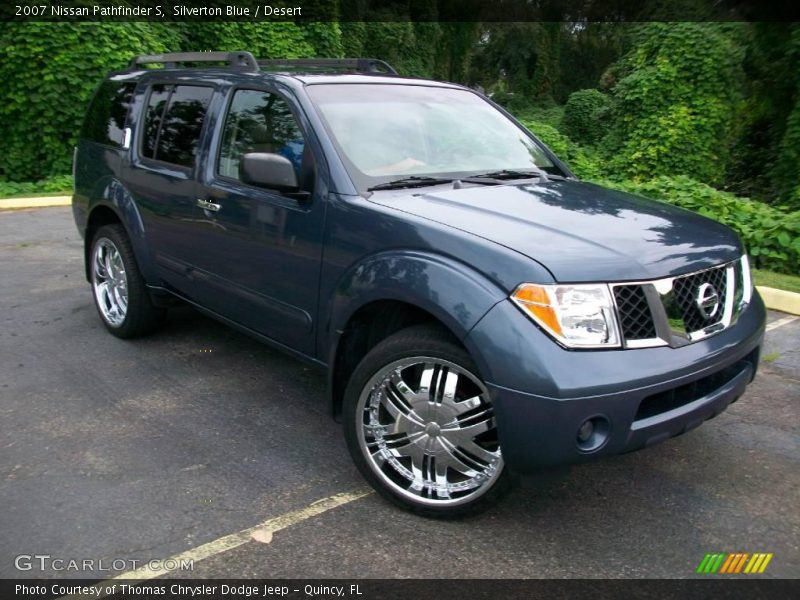 Silverton Blue / Desert 2007 Nissan Pathfinder S