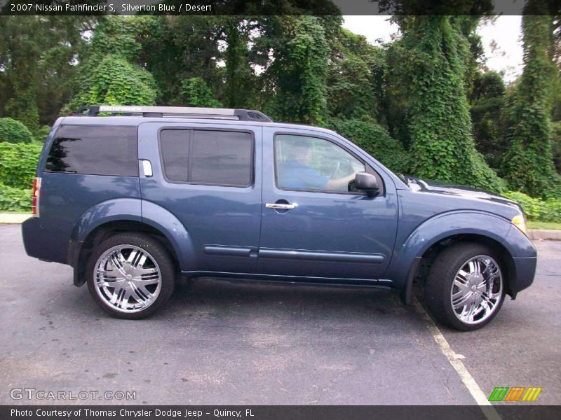 Silverton Blue / Desert 2007 Nissan Pathfinder S